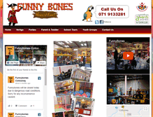 Tablet Screenshot of funnybones.ie